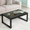 Boston Coffee Table - Dark Walnut Finish