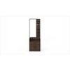 Darci Engineered Wood Dressing Table Mirror with Shelves, Bangle Holder & Hooks (Wenge)