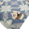 Jaipur Rugs Soft Novelty Wool Viscose Tufted Rug Blue 6x8 ft