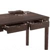 Angelou Solid Wood Study Table in Walnut Finish