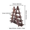 Kassel Sheesham Wood Book Shelf in Walnut Finish