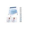 Lyra Stainless Steel Baby Cradle with Mosquito Net Airplane & Yatch