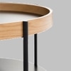 Scandinavian Mendel Round Coffee Table Matte Finish