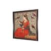 Embrace Madhubani Canvas Wall Prints Canvas Wall Prints Set of 1 Multicolor Matte