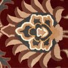 Presto Red Traditional Hand Tufted Wool Carpet 6X9 Feet