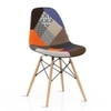 DSW Side Chair Replica in Patchwork Colour
