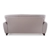 Radiance 3 Seater Leather Sole in Light Grey Colour