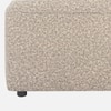 Comforthaven Wood Right Aligned 3-Seater With Upholstery Non Storage Sofa In Grey Colour