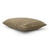 Kennedy Kelp Brown Cotton Knitted Decorative Cushion Cover 12 x 20 Inches