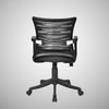 Kepler Brooks Dazzle MB Office Desk Chair in Black Colour