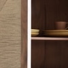 Abacus Solid Wood Wardrobe in Brown Colour