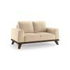 Granada Premium 2 Seater Fabric Sofa in Birch Beige Colour