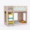 Caravan Bunk Bed Oak In Oak Colour