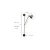 Swing Arm Corner Lamp Left Facing