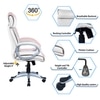 Wiwneags High Back Executive Chair in White Colour