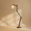 Hydra Beige Jute Floor Lamp with Beige Jute Base