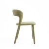Opale Fabric Dining Chair in Green Colour