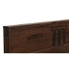 Styx Engineered Wood Queen  Size Bed With Box Storage (Walnut Finish)