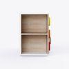 Building Blocks Storage Unit In White Colour