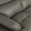 Orlando 2 Seater Leatherette Sole in Slate Grey Colour
