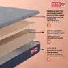 Usha Shriram Dual Comfort Soft & Firm Sides Queen Size Mattress (Mattress Thickness: 6 Inches, Mattress Dimensions: 72 x 60 in)
