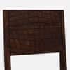 Noguchi Sheesham Wood Dining Chairs in Scratch Resistant Provincial Teak Finish Set of 2