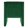 Shuntina Fabric Accent Chair in Green Colour
