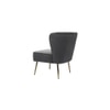 Fission Accent Chair in Dark Grey Colour