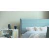 Samadhi Engineered Wood Queen Size Bed In White Finish