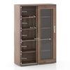 Elliot Sliding book shelf Classic Walnut