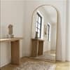 The Artment Vista Gold Arch Frame Unbreakable Floor Mirror For Home (160 X 50 CM)