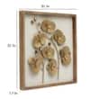 W-Golden Abstract Metal Wall Decor in Multicolor Set of 1