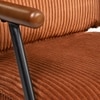 Antho Fabric Dining Chair in Red Colour