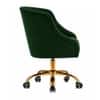 Doe Buck Clemence Modern Green Tufted Velvet Office Chair