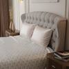 Stoa Paris Satin Bedsheet King Size Bed heet King Blue Combo 3