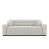 Basso 3 seater Sofa in White Boucle
