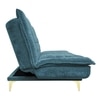 Bliss 3 Seater Sofa Cum Bed In Sea Green Colour