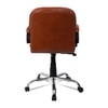 Crestino Low Back Office Desk Chair (Light Brown)