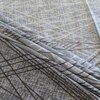 Multicolor Blue Shade Abstract 400 Tc Cotton Flat Super King Size Bedsheet With 2 Pilllow Covers