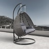 Scarlet Metal Swing in Black Color - with Stand