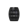 Metalsmith Circular Iron End Table – Black Finish