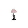 Palmer Multicolor cotton Table lamp with Iron Base