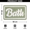 Luxe Home Canada Bath Mat (40x60 cm) Light Green