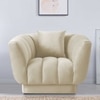 Exalt Fabric Sofa (Beige)