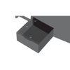 Step Up Engineered Wood Box Storage Bed in Dark Grey Colour