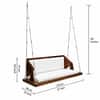 Reversable Wooden Swing In Sheesham Wood With 7ft Length Chain For Hanging