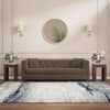 Windsor Premium 3 Seater Fabric Sofa in Truffle Beige Velvet Colour