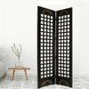 Livy Solid Wood 4 Panel Room Divider