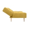 Ofra 3 Seater Sofa Cum Bed In Yellow Color