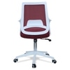 Xeanea Mid Back Ergonomic Chair in Maroon Colour